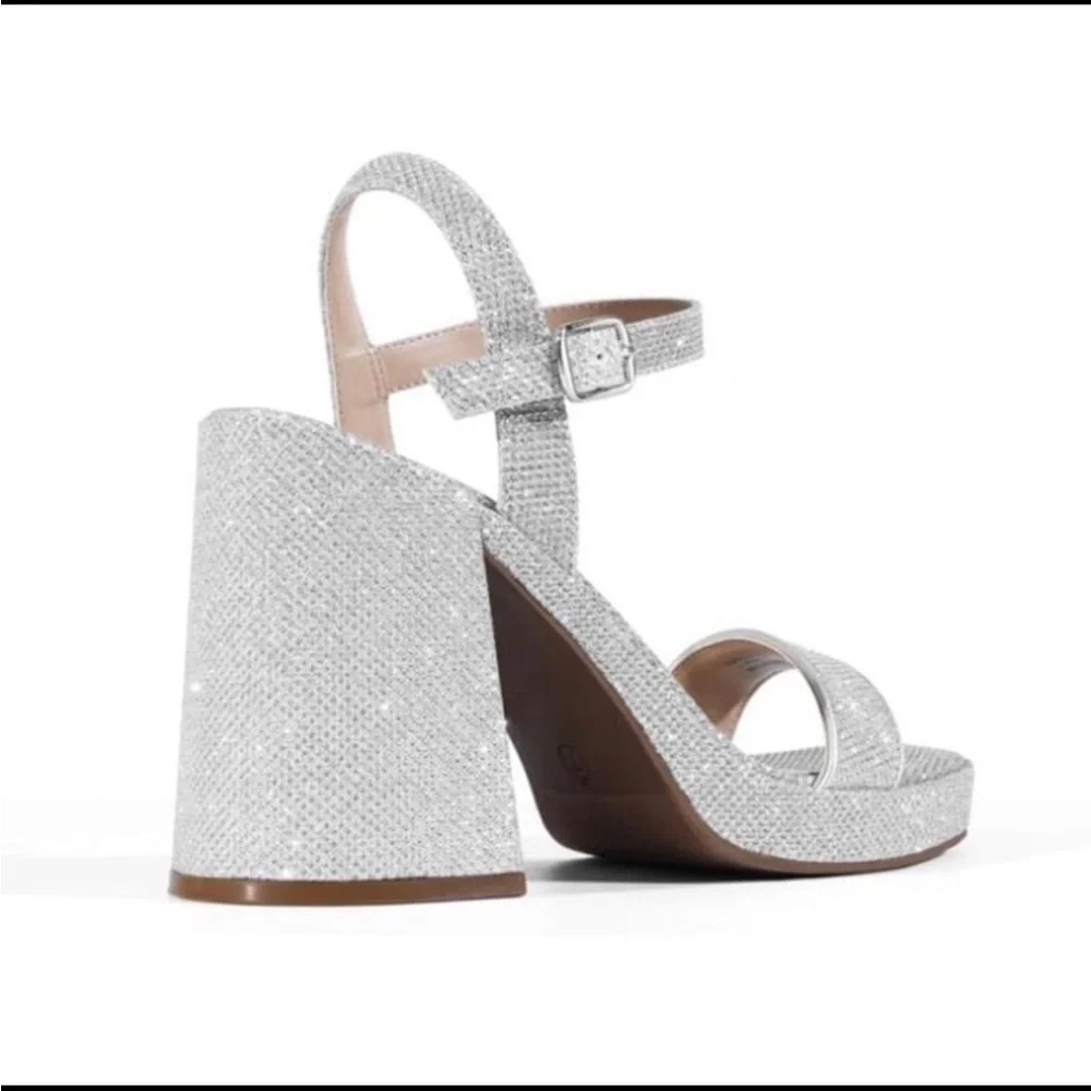 DREAM PAIRS Heels for Women Block Chunky Platform High Heels 8.5 - Picture 4 of 11
